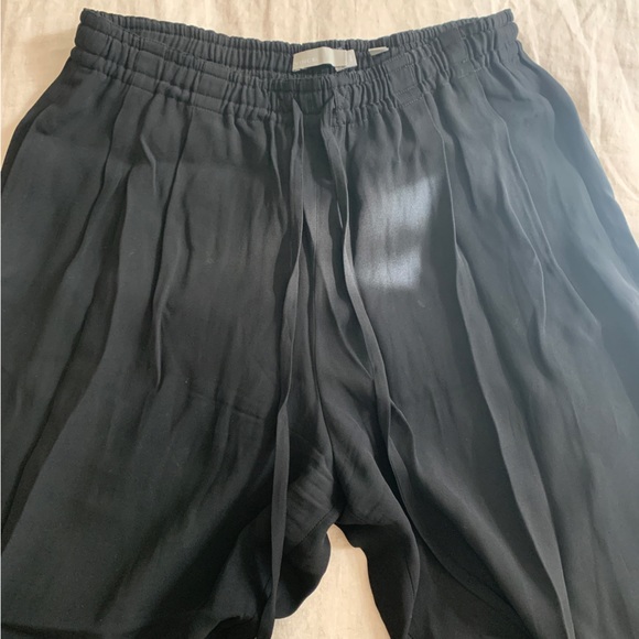 Vince flowy wide leg drawstring pants - medium - Picture 7 of 10
